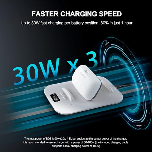 BOBOVR BD3 Fast Charging Dock 3*B100 30W Power